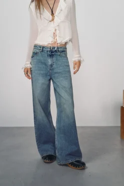 High Spirits Jeans Twist azul Clearance