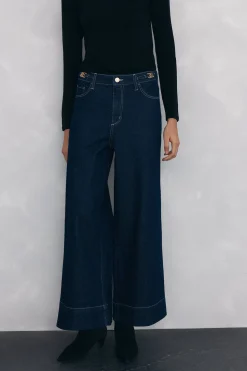 Pedro del Hierro Jeans wide flare Azul Best