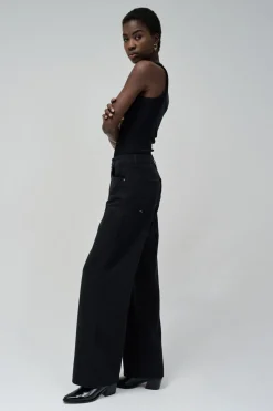 Salsa Jeans Jeans wide leg Negro Hot