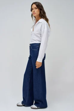Salsa Jeans Jeans wide leg Azul oscuro Discount