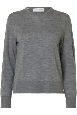 Selected Jersey 100% lana merino. Gris Best