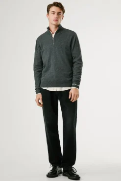 Pepe Jeans Jersey Andre cremallera gris Best