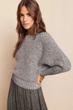 Slowlove Jersey asimétrico Gris Sale