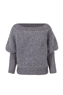 Slowlove Jersey asimétrico Gris Sale