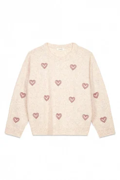 Slowlove Jersey bordados Marfil Online