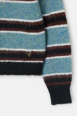 Silbon Jersey botones rayas Multicolor Best