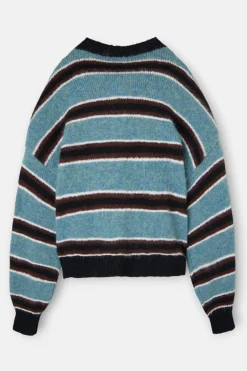 Silbon Jersey botones rayas Multicolor Best