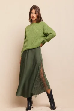 Slowlove Jersey básico Verde Discount