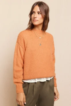 Slowlove Jersey básico Naranja Discount