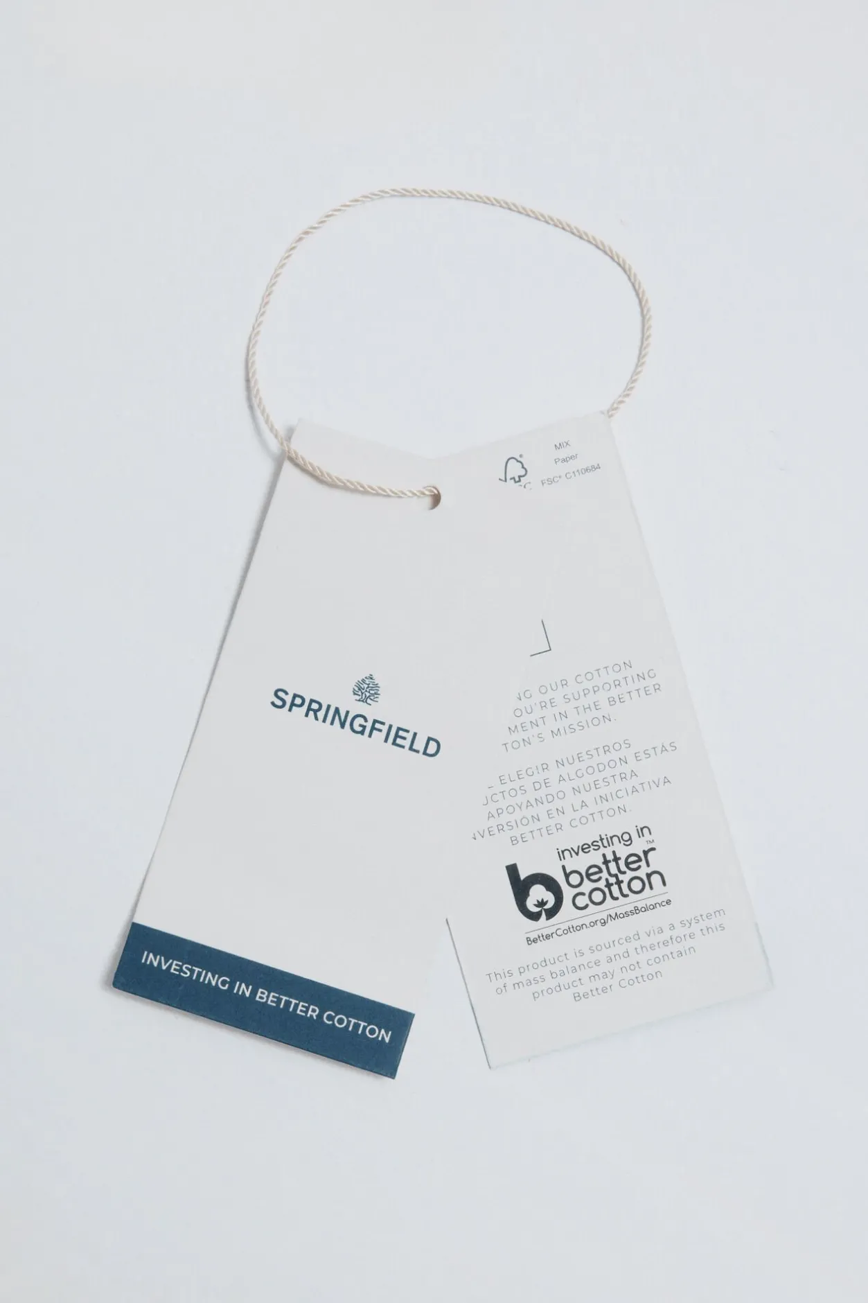 Springfield Jersey básico estampado New