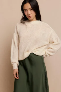 Slowlove Jersey básico Marfil New