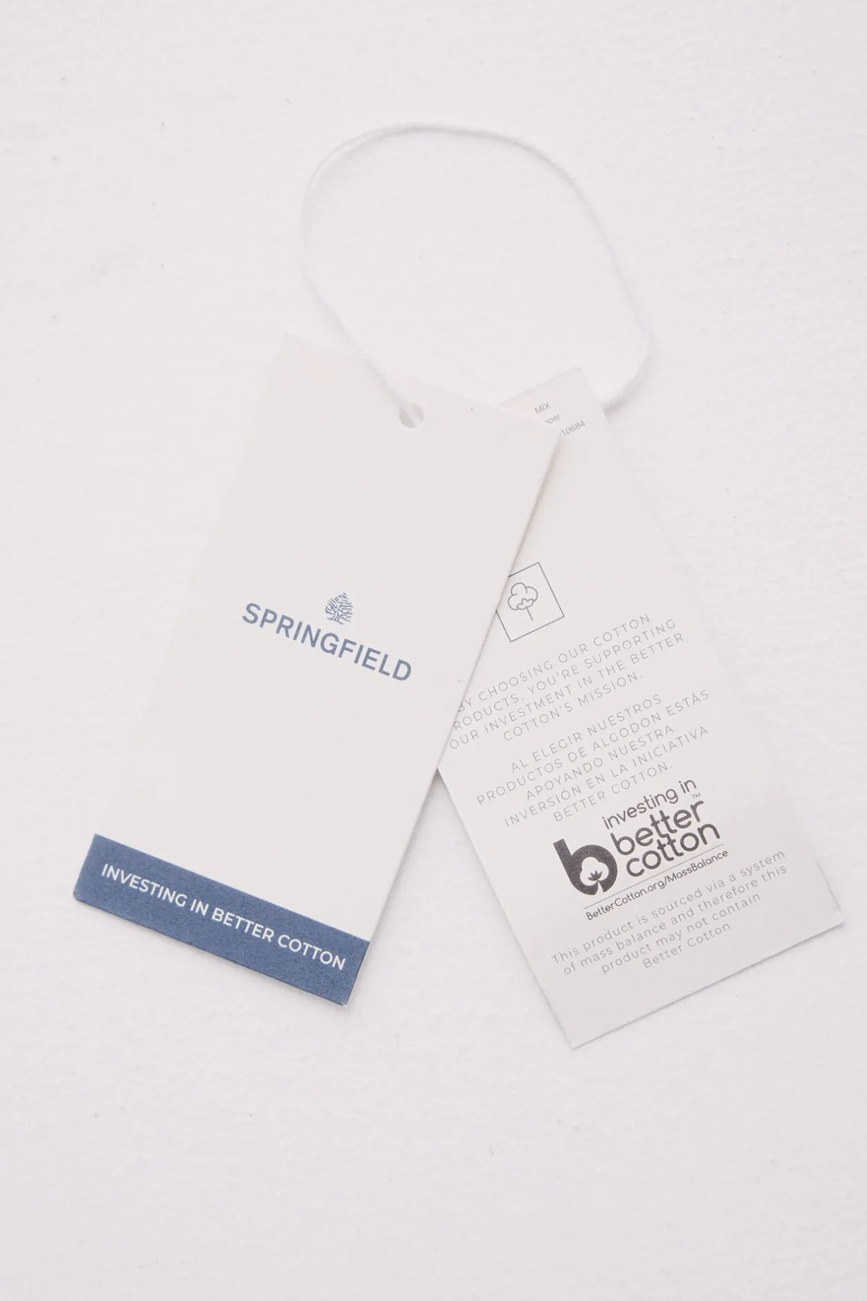 Springfield Jersey básico bloque color azul Sale