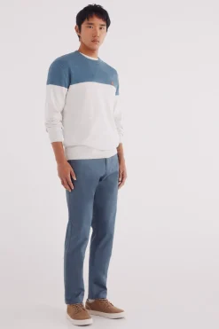 Springfield Jersey básico bloque color gris New