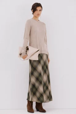 Cortefiel Jersey básico caja Beige Sale