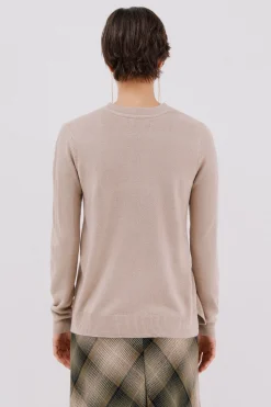 Cortefiel Jersey básico caja Beige Sale