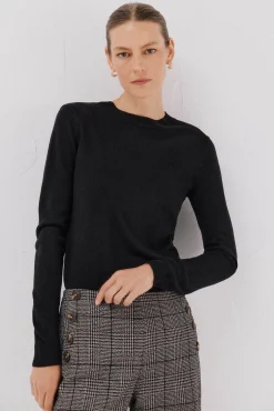 Cortefiel Jersey básico caja Negro