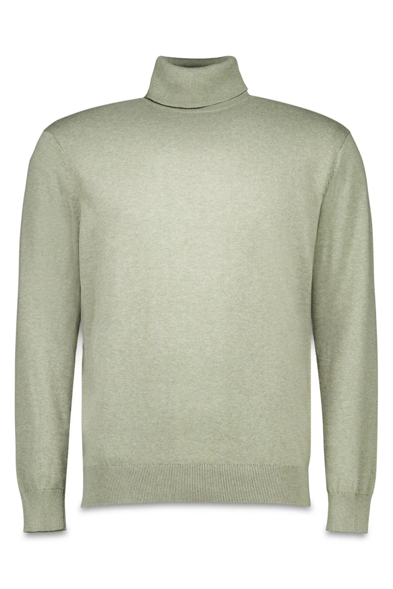 Springfield Jersey básico cuello alto kaki Sale