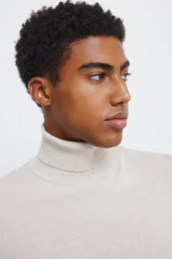 Springfield Jersey básico cuello alto nude Clearance