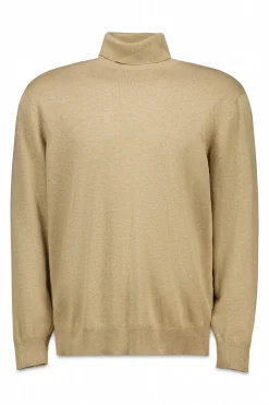 Springfield Jersey básico cuello alto beige Discount