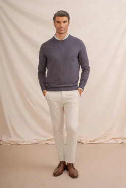 Celopman Jersey Básico Cuello Caja azul Online