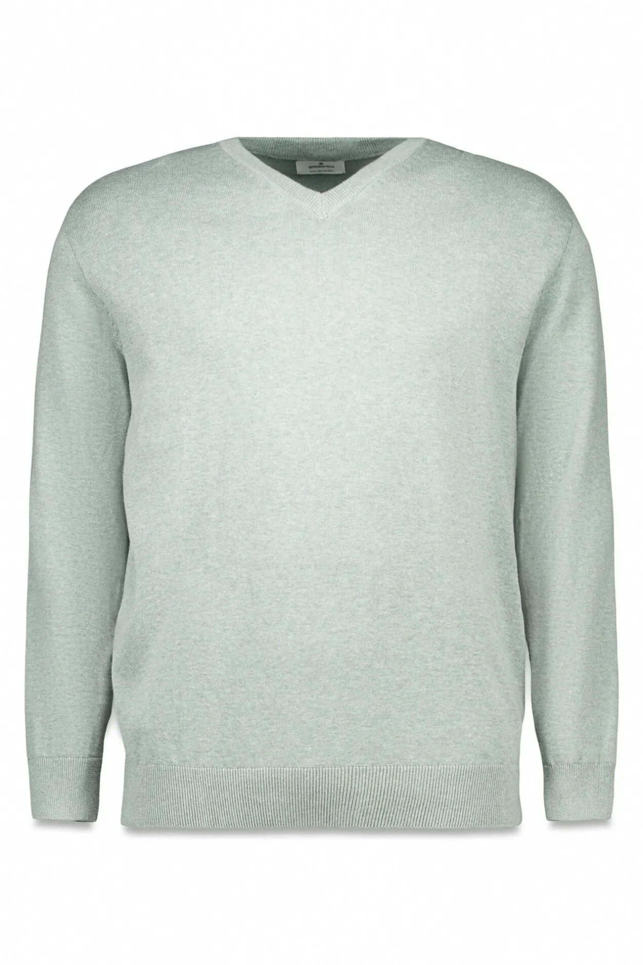 Springfield Jersey básico cuello pico verde