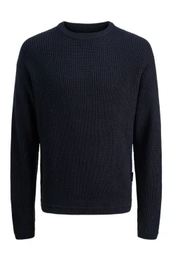 Jack & Jones Jersey básico cuello redondo azul Hot