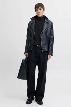 Jack & Jones Jersey básico cuello vuelto negro Hot