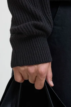 Jack & Jones Jersey básico cuello vuelto negro Hot