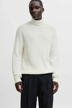 Jack & Jones Jersey básico cuello vuelto blanco Sale