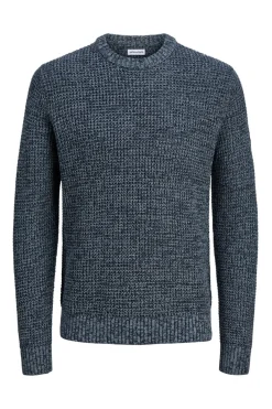 Jack & Jones Jersey básico de punto liso azul