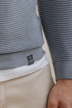 Celopman Jersey Básico Ottoman azul Outlet