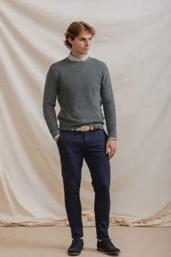 Celopman Jersey Básico Ottoman verde Hot