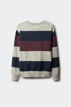 Springfield Kids Jersey básico rayas niño azul