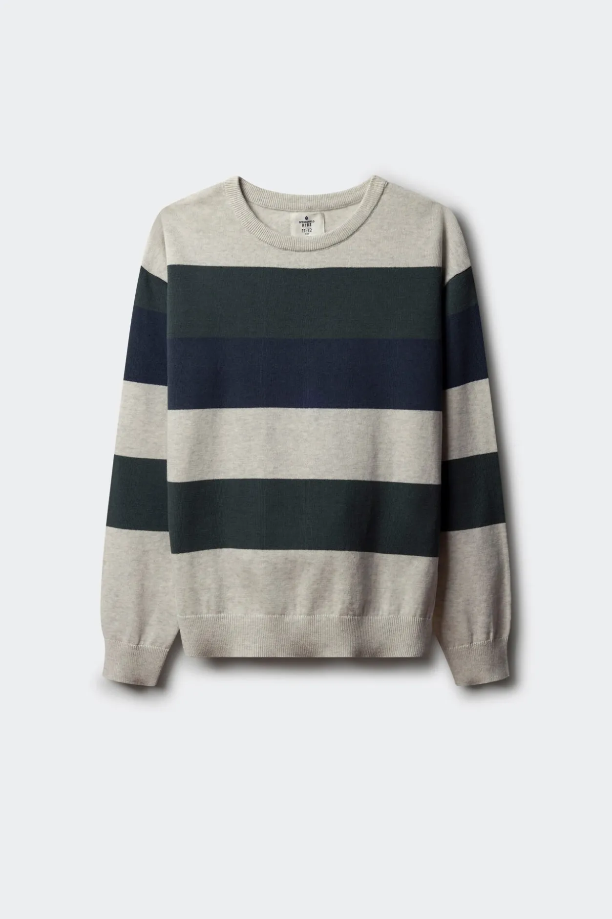 Springfield Kids Jersey básico rayas niño verde Clearance