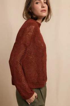 Slowlove Jersey calado perkins Naranja Best