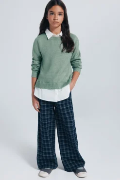 Springfield Kids Jersey camisero niña. verde Hot