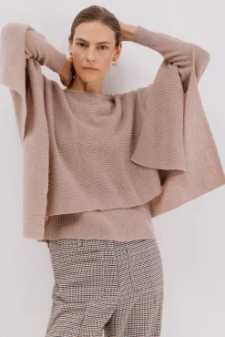 Cortefiel Jersey capa incorporada Beige Discount