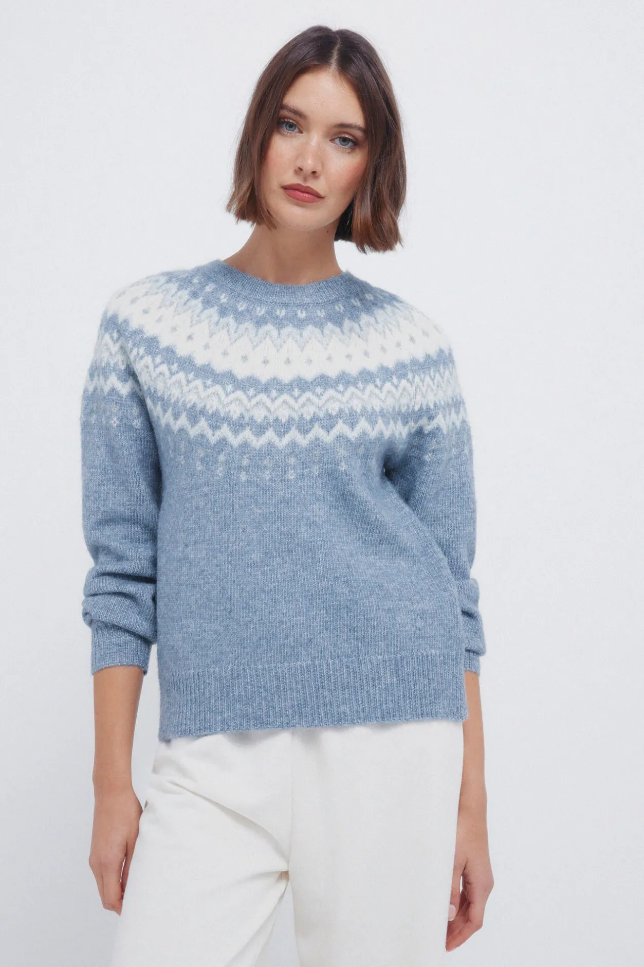 Springfield Jersey cenefa jacquard estampado Hot