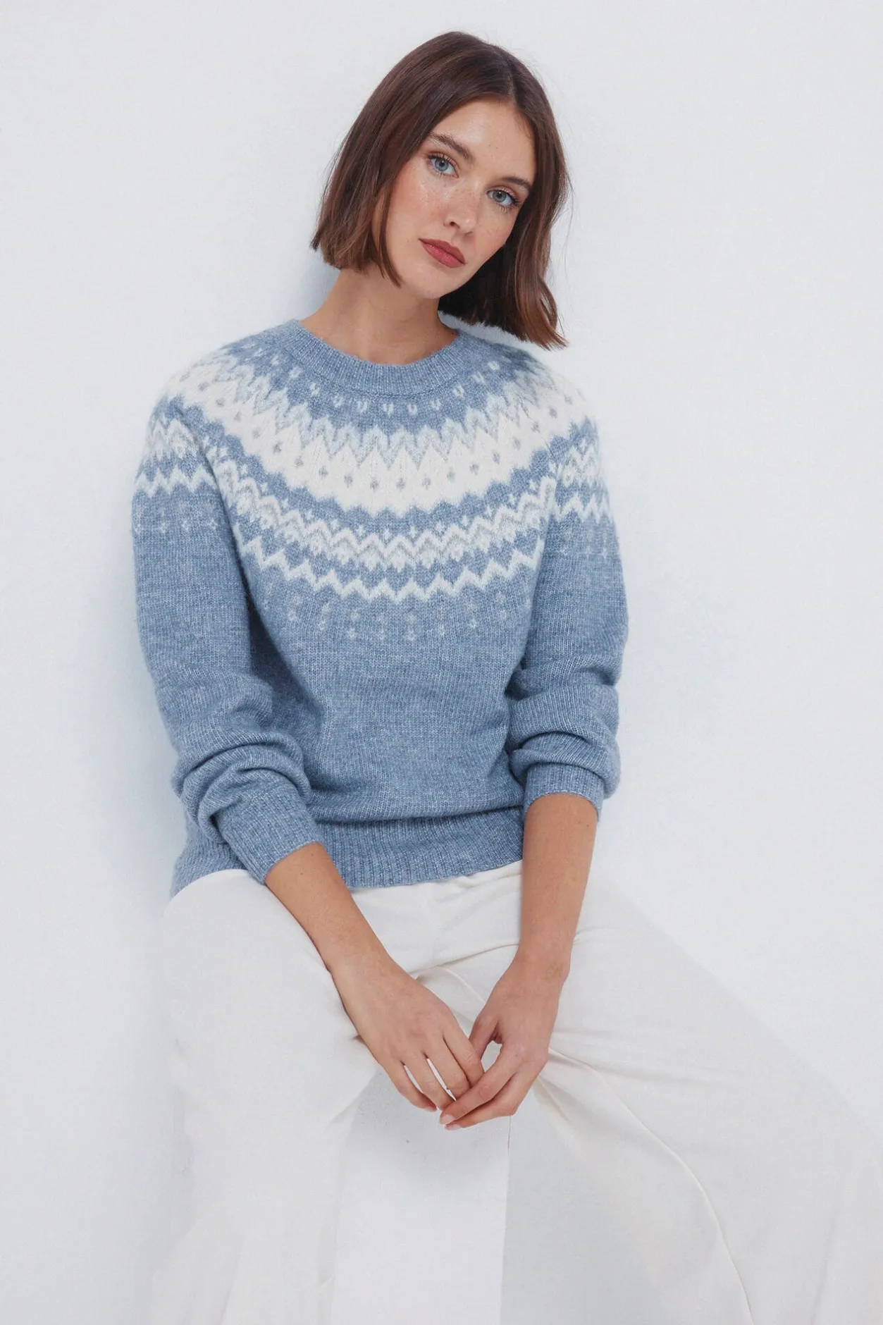 Springfield Jersey cenefa jacquard estampado Hot