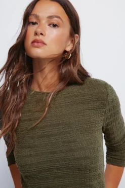 Springfield Jersey chenilla estructura kaki Sale