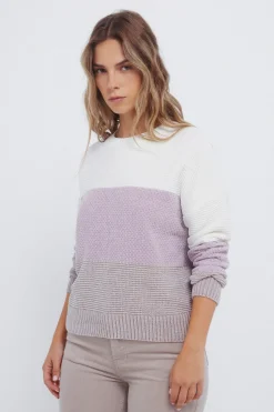 Springfield Jersey chenilla franjas gris Outlet