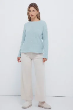 Springfield Jersey chenilla perlas verde New