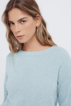 Springfield Jersey chenilla perlas verde New