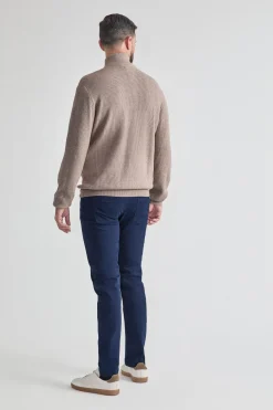 Street Monkey Jersey con cremallera Beige Discount