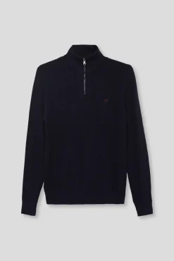 Street Monkey Jersey con cremallera Azul marino Hot