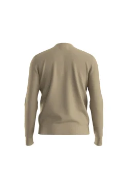 HUGO Jersey con cuello redondo Beige New