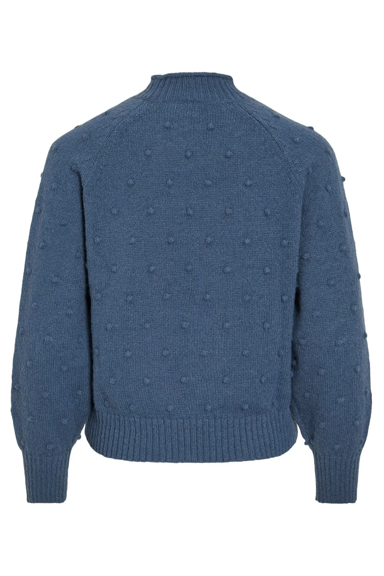 Vila Jersey con perlas de punto Azul Best