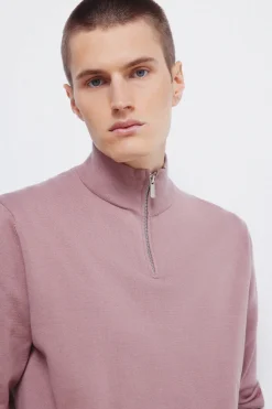 Springfield Jersey cremallera básico fucsia Hot