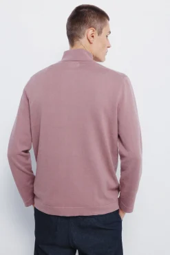 Springfield Jersey cremallera básico fucsia Hot