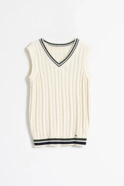 PuroEGO Jersey cricket algodón Beige Clearance